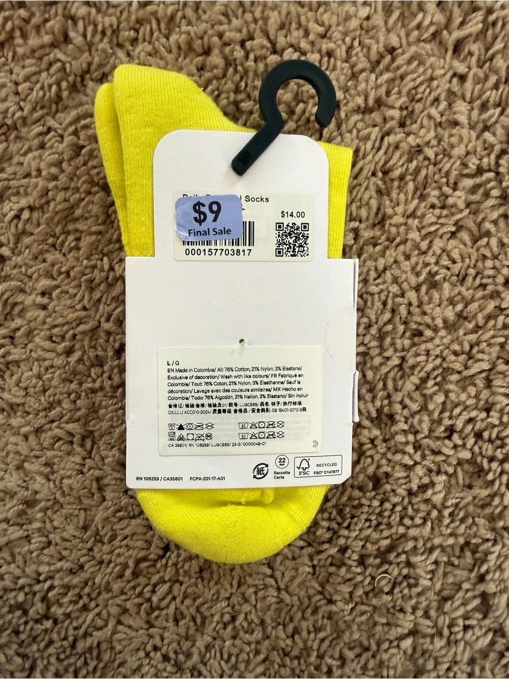 lululemon athletica bright yellow